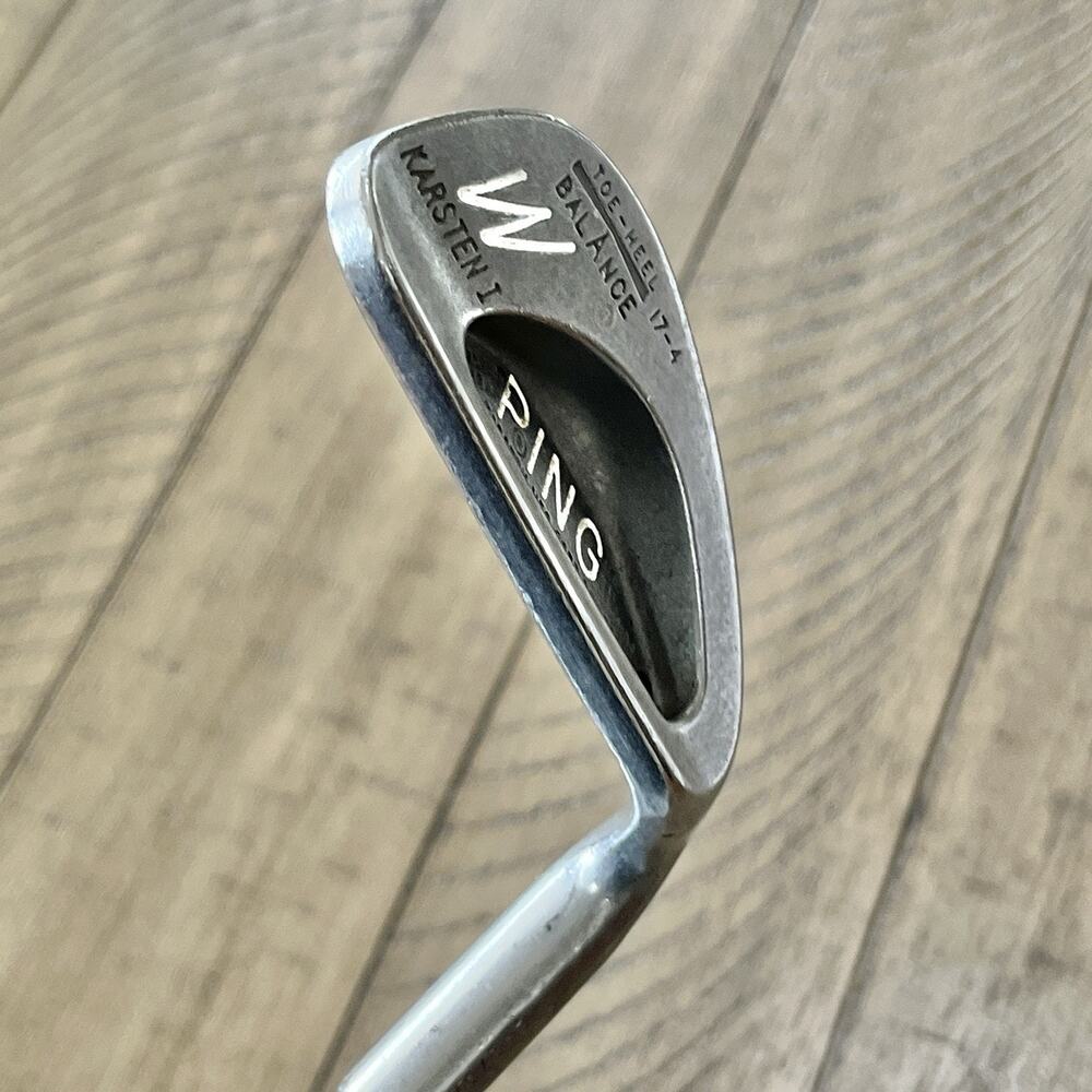 Vintage PING Karsten I W Pitching Wedge Black Dot RH ZZ-Lite Stiff Steel 35.5" - Picture 5 of 10